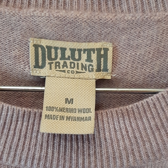Duluth Trading Co Lavender Crew Neck Sweater - Picture 4 of 7